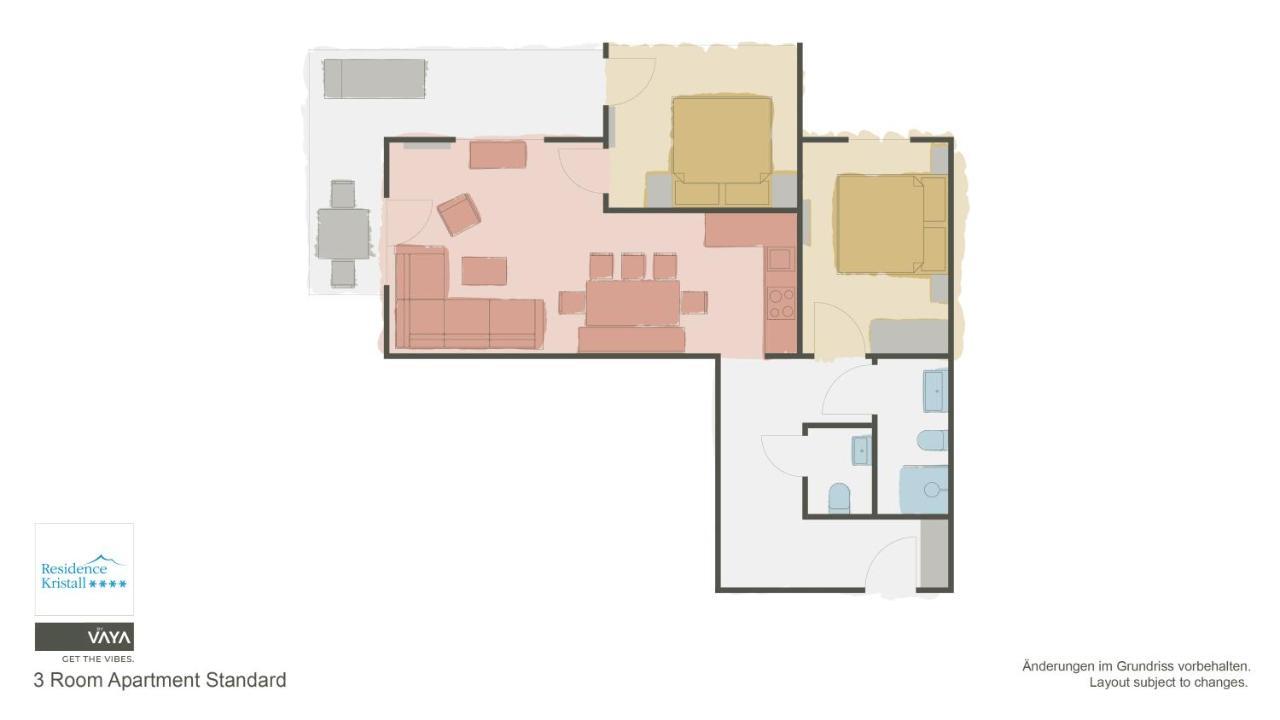 Residence Kristall By Vaya Inklusive Joker Card 잘바흐 힌터글렘 외부 사진