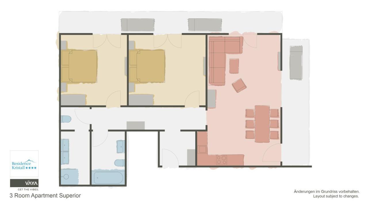 Residence Kristall By Vaya Inklusive Joker Card 잘바흐 힌터글렘 외부 사진